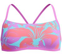 Speedo womens allover digital cross back top - multi xl - uk38