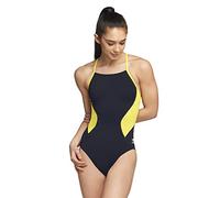 Speedo Women's Swimsuit One Piece Endurance+ Cross Back Solid Adult Team Colors