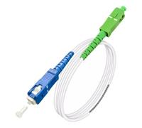 Speedoptic - Cable Fibra Óptica SC/APC a SC/UPC | Simplex Monomodo FTTH | Convertidor compatible con routers con conexión SC/UPC (3 metros)