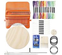 Speedweve Style Darning Loom Kit, Knit Patch Loom Kit with 14 Hooks - Mini Patch Maker Loom2026 Darning Tool for Handcraft DIY Weaving Repair