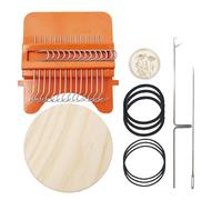 Speedweve Style Darning Loom Kit, Knit Patch Loom Kit with 14 Hooks - Mini Patch Maker Loom2026 Darning Tool for Handcraft DIY Weaving Repair