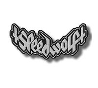 Speedwolf - Parche bordado para planchar
