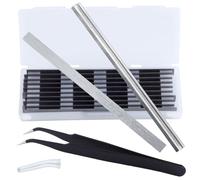 SPEEDWOX 10pcs 82mm carburo de tungsteno cuchillas de cuchillo cepilladora portátil reemplazo 3-1/4 pulgadas cuchillas de cepilladora especial para Bosch, Makita, DeWalt, Wen 6530, Ryobi, artesano