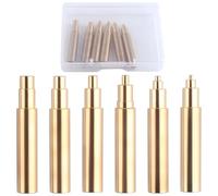 SPEEDWOX 6 puntas de inserción de calor para insertos roscados M2 M2.5 M3 M4 M5 M6 Puntas de soldadura compatibles con T18 900M Weller SP40NUS y Hakko FX-888D para componentes de impresora 3D de