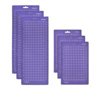 SPEEDWOX - Alfombra para máquina de corte estándar, 3 piezas, 4.5" x 12" y 3 piezas, 4.5" x 6.5" Alfombra de corte reutilizable para cartulina