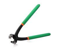 SPEEDWOX Alicates de abrazadera de oreja de 9 pulgadas con mandíbulas de crimpado delanteras y laterales, alicates de abrazadera de manguera de una sola oreja, alicates de abrazadera continua, herramienta de pinza de mandíbula lateral para asegurar mangueras de tubería y uso automotriz