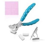 SPEEDWOX Alicates de doblado de pulsera de 6 pulgadas, alicates de reparación de lentes, marcos de gafas, reparación de montaje y ajuste de herramientas manuales con destornillador y paño de gafas