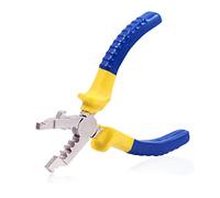 SPEEDWOX Alicates de punta de agarre con arco, abrazadera de cuerda de bucle D, alicates de precisión para herramienta de arco, acero de alto carbono con mango de agarre cómodo
