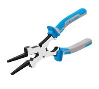 SPEEDWOX Alicates de soldadura MIG profesionales de 8 pulgadas, herramienta multifuncional de acero forjado de alto carbono para raspar salpicaduras, agarre de alambre, asas antideslizantes y cómodas