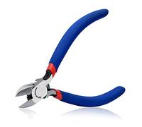 SPEEDWOX Alicates diagonales de 5 pulgadas con pelacables multiuso mini cortador de cadena herramientas de mano pequeño cortador lateral de precisión para hacer joyas DIY artesanía rebordear Hobby