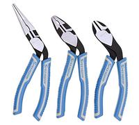 SPEEDWOX Alicates diagonales de punta larga para reducir el esfuerzo en un 35% de acción compuesta, cortadores de alambre de cabeza en ángulo, corte lateral, multiuso, empuñadura de pistola para