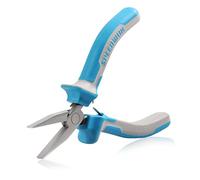 SPEEDWOX Alicates planos de 4,5 pulgadas para la fabricación de joyas, alicates lisos, para doblar o enderezar, apertura de anillo, boquilla de pato, pinza fina para manualidades de bisutería,