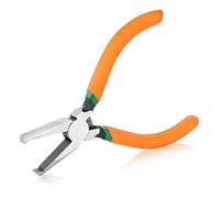 SPEEDWOX Cortador de extremo transversal con mandíbula empotrada SMT/SMD, alicates de corte de extremo de 6 pulgadas, alicates de corte lateral con cortador de extremo de pinza de resorte para lugares difíciles de alcanzar