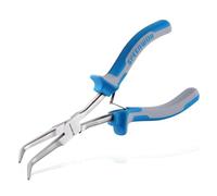 SPEEDWOX de largo alcance aguja doblada pinza nariz de mandíbula lisa nariz extra larga hilo de precisión pinza de bucle clip para espacios estrechos difíciles de alcanzar herramientas de fabricación