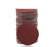 SPEEDWOX Discos de lijado de gancho y bucle, 100 unidades, papel de lija de grano 320 de 3 pulgadas, para amoladora de madera, herramientas rotativas sin agujero