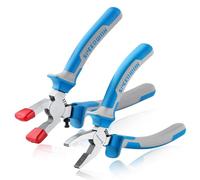 SPEEDWOX Juego de alicates de corte de vidrio de 6 pulgadas - Rompe y corredor, botella y cortador de vidrieras