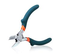 SPEEDWOX Mini alicates diagonales de corte final Lineman aguja de punta larga alicates delgados cortadores de alambre de precisión Convex Hombro Pequeño Micro fino alicate joyería hacer cuentas