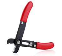 SPEEDWOX Pelacables ajustable de 12,7 cm y cortador de alambre eléctrico con resorte para cables sólidos y trenzados para técnicos de trabajo, electricistas, instaladores