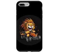 Speedy Go Kart Lion para disfraz divertido de carreras Carcasa para iPhone 7 Plus/8 Plus