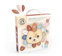Speedy Monkey - Reloj educativo de madera Herisson