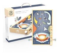 Speedy Monkey SP2001 - Juego de Pinball (41 x 54 x 10 cm, Madera Colorida, Juguete para niños, Detalles amorosos, Gran Idea de Regalo)