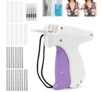 Speedy Quick Clothing Fixer - Dispositivo de fijación rápida de ropa Micro Stitch Gun para ropa, mini pistola de puntada, fijación rápida de ropa con 5 agujas, 1000 agujas de plástico