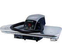 Speedypress Prensa de Planchado a Vapor 91HD Plata Resistente Profesional 91cm (Accesorio de Plancha / Hierro Gratis, Filtro de Agua Antiescala, Cubierta de Repuesto y Fieltro de Espuma)