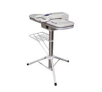Speedypress - Prensa de planchado a vapor ultra XL con soporte - Prensa de vapor más grande y avanzada (90 cm x 31 cm; 2.200 W) para planchado súper rápido. Incluye funda de repuesto