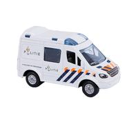 Speel Goed 520084 - Police Car DIECAST Pullback, 8 cm (Importación USA)