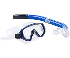 Speeron Gafas Buceo para Adultos: Set de esnórquel, para niños, Gafas de Buceo con Cristal Templado, Alto Confort (máscara, Set Snorkel, natación)