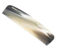 Speert 42 - Peine inspirado en cuernos, beige y gris, para mujeres/hombres, pequeño/grande, todo tipo de cabello