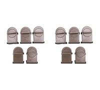 Speesy 10 piezas puerta corredera antirrobo interruptor de bloqueo ventana corredera bloqueador correas ventana seguridad niños cerradura