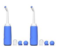 Speesy 2 x rociadores de lavado de una mano para mujeres embarazadas Bidé boquilla larga portátil 500 ml limpiador personal de viaje para inodoro gran capacidad