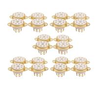 Speesy 20 unidades de 8 pines válvula de tubo de cerámica Top Vacuum valor octal para KT88 EL34 6V6 6650 274B
