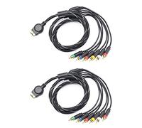 Speesy 2X Adecuado para Component PS2 / PS3 de 1,8 M Adecuado para accesorios para cables de juego de alta resolución PS 2/3