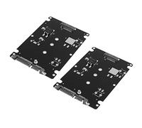 Speesy 2X Negro B + Tecla M Socket 2 M.2 NGFF (SATA) SSD A 2.5 Tarjeta Adaptador SATA con