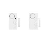 Speesy 2X Sensor de Apertura de Puerta Alarma de Puerta con Retardo de Tiempo Inalámbrico Sensor de Puerta Alarma de Seguridad para Puertas Y Ventanas Seguridad para El Hogar