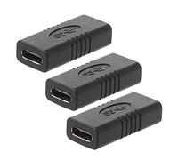 Speesy 3X Adaptador Conector USB-C USB 3.1 C de Hembra a Hembra para Convertidor Portátil para Tablet