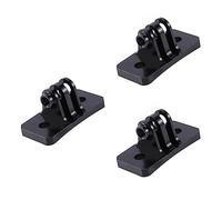 Speesy 3X CNC Paracaidismo fijo Montajes para Hero 1 2 3 3+ 4 5 Sessione//SJ/GitUp Sport Cámara Negro