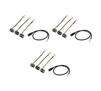 Speesy 3X Rj9 4P4C Enchufe A 3.5mm Hembra Jack Auricular Audio Phone Converter Adaptador de Extensión para /