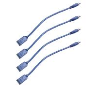 Speesy 4X Azul USB 3.0 A F/M Género UN Conector Extensión 30 cm