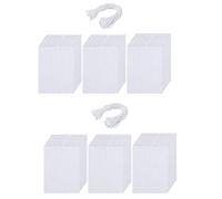 Speesy 50 hojas de ambientador de coche de sublimación perfumadas para colgar hojas de fieltro DIY rectangulares fragantes hojas
