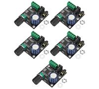 Speesy 5X Pam8610 Amplificador para amplificador estéreo digital de doble canal DC 12 V HD Clase D 15 W x 2 módulo