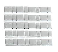 SPeesy Bloque de Equilibrio de Peso de Contrapeso de Metal de 40 Piezas para Llanta de Rueda RC para TRX4 Axial SCX10 90046 D90