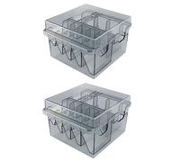 Speesy - Caja de almacenamiento para 8 piezas, serie cortapelos cortapelos y peine guía para peine de peluquería para guía de peines