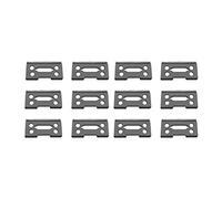 Speesy Cortador de repuesto de cerámica con 12 piezas, cortador de repuesto con 28 dientes Clipper con 2 orificios, color negro