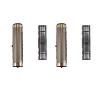 Speesy Cuchillas de afeitar eléctrica Golden Foil Red y cabezal de corte Adecuado para KM-2026 KM-2028 de afeitar flotante