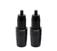 SPeesy Deslizador Marco Rueda Motocicleta Protector contra Caídas Choques Almohadilla Anticaídas para MT07 para FZ07 para Tracer 700 7/GT(Color-Black)