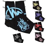 sPeesy Minus Two Cargo Y2K Hombre 2023 Pantalones de chándal Cargo Y2k Vaqueros Baggy,Harajuku Denim Negro Estampado Holgado Hombres Falda Pantalones Rectos con Pierna Ancha,Hip Hop Pantalones Cargo