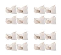 Speesy Paquete de 800 bolsas de muselina de algodón, bolsas multiusos con cordón para té, joyas, bodas, fiestas, recuerdos de almacenamiento